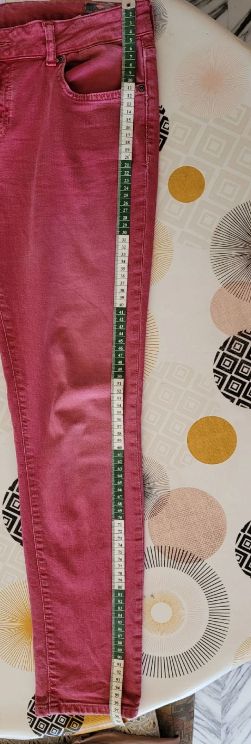 Lee Cooper Jeans TFr40/TL-Rosa-Modelo Bella Capri-Corte Skinny-BE – photo 12